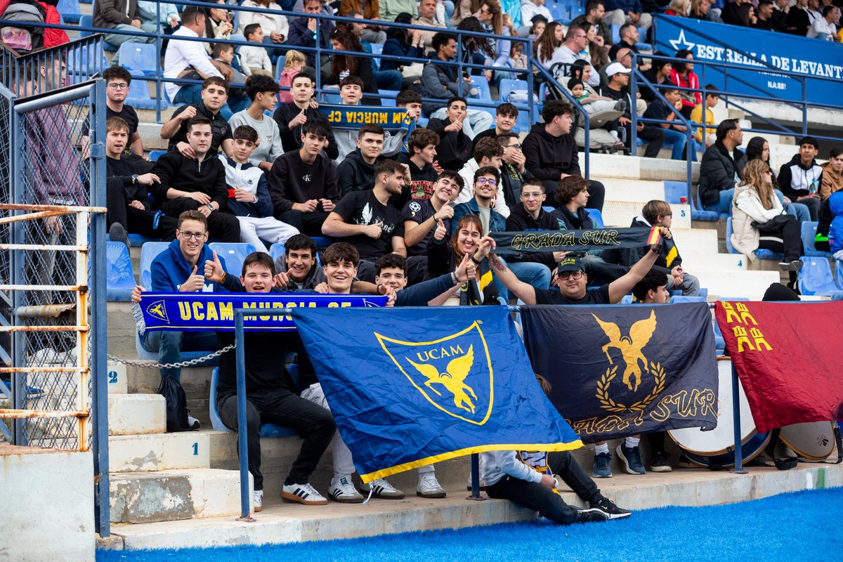 UCAM Murcia CF (@ucammurciacf) on Twitter photo ๐ ๐๐จ๐๐จ ๐๐ฅ๐๐ฒ๐จ๐๐ ๐๐๐๐๐๐๐๐
Mira esas gradasโฆ Ahora imagina el BeSoccer La Condomina asรญ, este sรกbado.
Si eres abonado, puedes conseguir 2 entradas en Tribuna por solo 10โฌ para el #UCAMMurciaFabril.
ยก๐๐ฌ ๐๐ฅ ๐ฆ๐จ๐ฆ๐๐ง๐ญ๐จ ๐๐ ๐๐๐๐๐๐๐! ๐๐ป ๐ ๐๐จ๐๐จ ๐๐ฅ๐๐ฒ๐จ๐๐ ๐๐๐๐๐๐๐๐
Mira esas gradasโฆ Ahora imagina el BeSoccer La Condomina asรญ, este sรกbado.
Si eres abonado, puedes conseguir 2 entradas en Tribuna por solo 10โฌ para el #UCAMMurciaFabril.
ยก๐๐ฌ ๐๐ฅ ๐ฆ๐จ๐ฆ๐๐ง๐ญ๐จ ๐๐ ๐๐๐๐๐๐๐! ๐๐ป