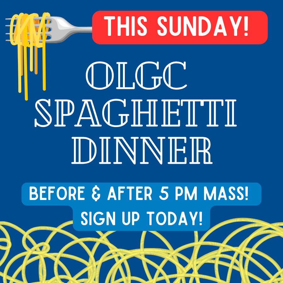 olgcschoolva's tweet photo. Join us at 3:45 or 6:15 this Sunday for food and fellowship. See the link in the bio to reserve a spot. https://t.co/JxxXdYbFAl