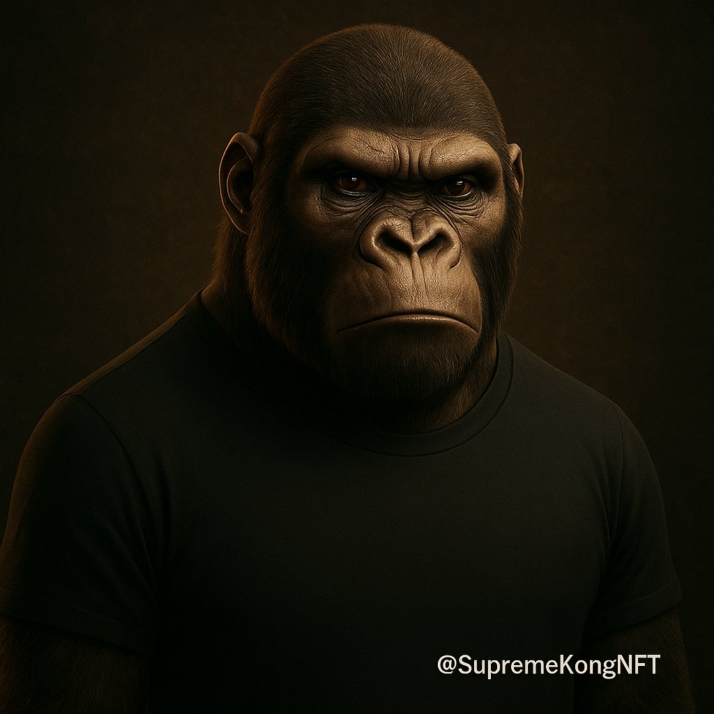 Kongs aren’t loud.
We post like we’ve already arrived.
@SupremeKongNFT <a href="/CyrusAbrahimX/">CYRUS / 赛勒斯国王</a>