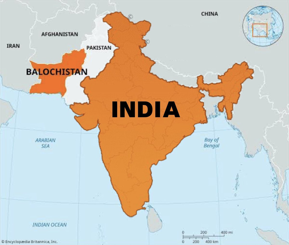 New South Asia Map 🗺️ 

#Balochistan | #BalochistanFlag | #BalochistanIsNotPakistan | #Baloch | #BalochLiberationArmy | #BalochistanIndependence