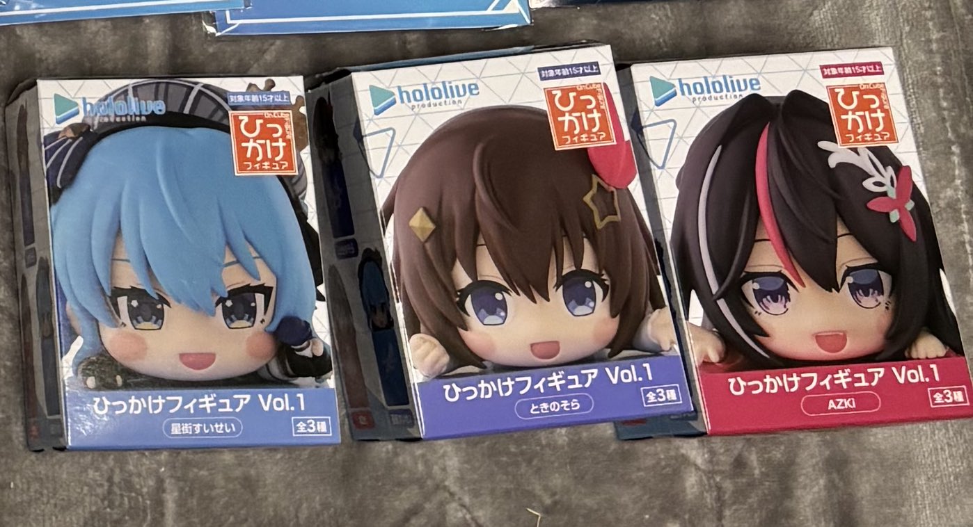 星街すいせい　ときのそら　赤井はあと　角巻わため　ひっかけフィギュア　ホロライブ ホロライブ ひっかけフィギュア Vol 1 Vol2 ときのそら AZKi 星