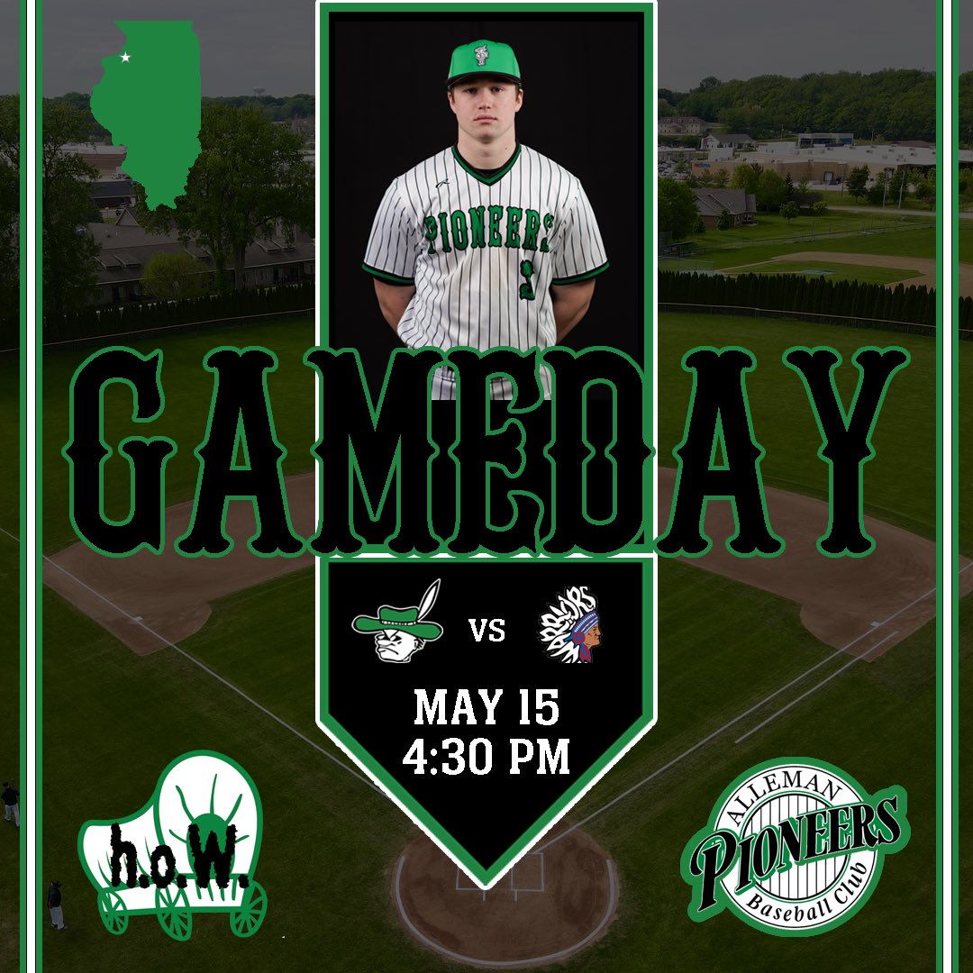 Game Day!

🆚 East Dubuque
⏰ 4:30 PM
🌡 92°, ☀️
📍 Gerard’s Yard
📫 Alleman Athletic Complex
📊 GameChanger

#LoadTheWagon ⚾️

Pictured: SR Nolan Buchen
📸: Kris Bowers