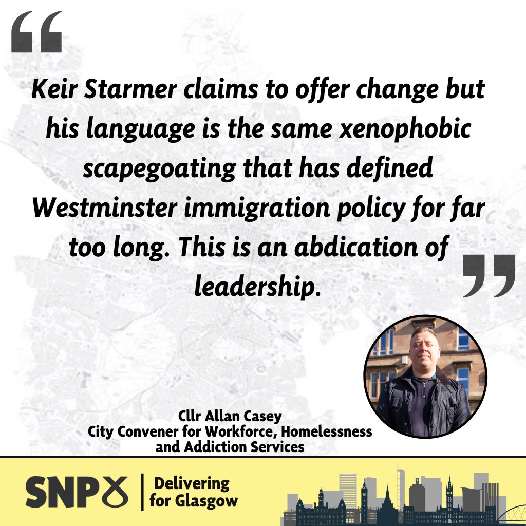 Cllr <a href="/AllanCasey89/">Cllr Allan Casey</a> has moved our emergency motion calling out the UK Labour Government’s pandering to the far right on immigration.