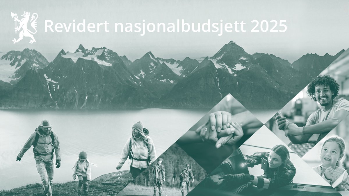 I dag kom revidert nasjonalbudsjett 2025. Du finn alle satsingane på justis- og bereskapsfeltet på regjeringen.no//id3100937.