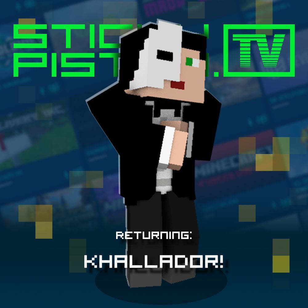KHALLADOR RETURNS! 🥳🎉

We're thrilled to welcome <a href="/Khallador2/">Khallador</a> back to the StickyPiston Stream Team. Join them on #twitch this Friday, 16th May, from 3pm BST - twitch.tv/stickypiston