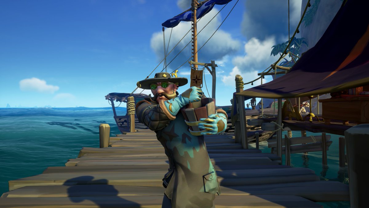 Me seeing your posts for this #StyleOfThieves 🍿