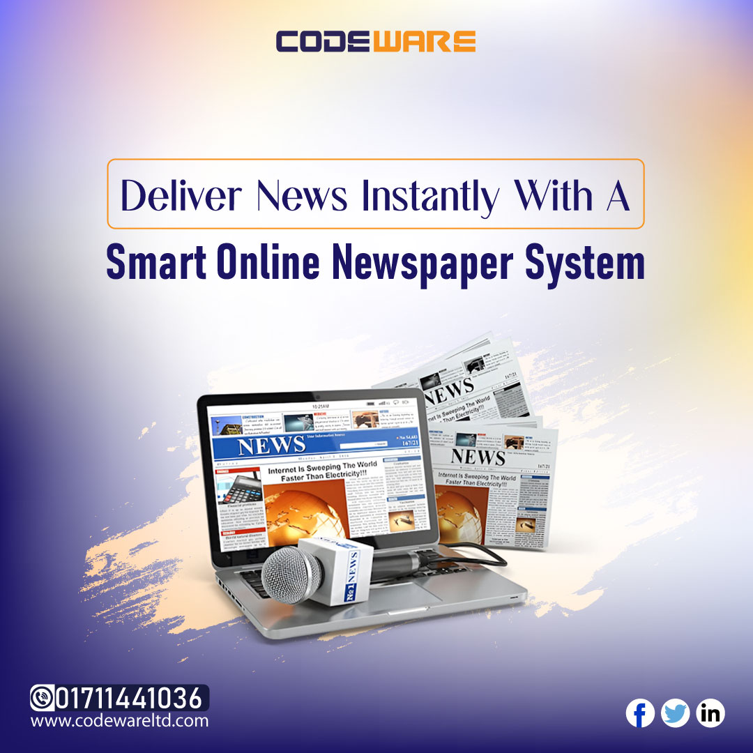 CodeWare Ltd (@codewareltd) on Twitter photo 📰 Go Digital with Codeware Ltd.
From print to pixels — launch your online newspaper with mobile-ready, SEO-smart, and multi-author features.
📩 info@codewareltd.com
🌐 codewareltd.com/productlink/on…
#DigitalPublishing #CodewareLtd 📰 Go Digital with Codeware Ltd.
From print to pixels — launch your online newspaper with mobile-ready, SEO-smart, and multi-author features.
📩 info@codewareltd.com
🌐 codewareltd.com/productlink/on…
#DigitalPublishing #CodewareLtd