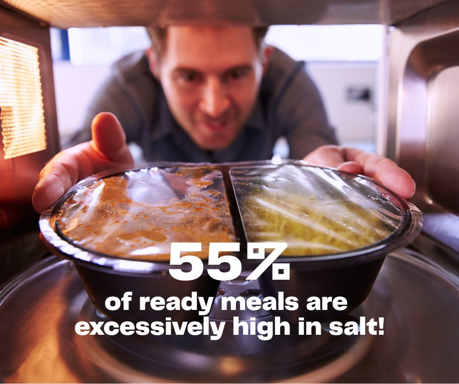 PKD Charity UK (@pkdcharity) on Twitter photo 🍽️ Ready meals are hugely popular for their convenience and perceived nutritional value — but a new report from <a href="/ActionSaltSugar/">Action on Salt and Sugar</a> reveals a worrying truth.
🔎 Over half (55%) of UK ready meals are high in salt, and
🟥 1 in 5 contain three red traffic lights for salt, fat, and 🍽️ Ready meals are hugely popular for their convenience and perceived nutritional value — but a new report from <a href="/ActionSaltSugar/">Action on Salt and Sugar</a> reveals a worrying truth.
🔎 Over half (55%) of UK ready meals are high in salt, and
🟥 1 in 5 contain three red traffic lights for salt, fat, and