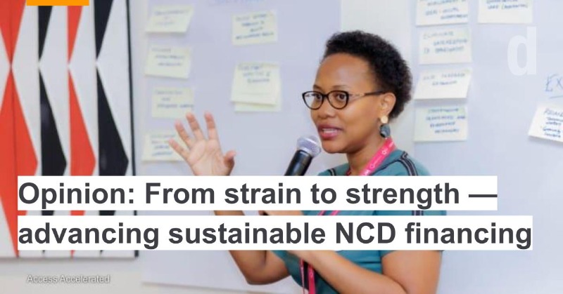 devex's tweet photo. NCDs pose a major threat to Africa’s progress and prosperity. The shared challenge of sustainable NCD financing offers a key opportunity to strengthen collaboration, share knowledge, and collective action: https://t.co/TznKofHxR7

#Sponsored by @NCDAccess
#AcceleratingAction