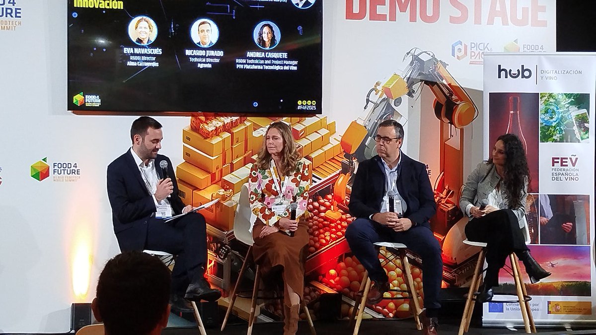Expofoodtech (@expofoodtech) on Twitter photo 🎤Digitalización en el sector del vino: Un brindis entre tradición e innovación
📍DEMO STAGE
#F4F2025 #ExpoFoodTech #Expo #Food #Tech #Bilbao <a href="/FEV_Vino/">FEV</a> <a href="/almacarraovejas/">Alma Carraovejas</a> <a href="/grupoagrovin/">Grupo Agrovin</a> <a href="/PT_Vino/">PTVino</a> 🎤Digitalización en el sector del vino: Un brindis entre tradición e innovación
📍DEMO STAGE
#F4F2025 #ExpoFoodTech #Expo #Food #Tech #Bilbao <a href="/FEV_Vino/">FEV</a> <a href="/almacarraovejas/">Alma Carraovejas</a> <a href="/grupoagrovin/">Grupo Agrovin</a> <a href="/PT_Vino/">PTVino</a>