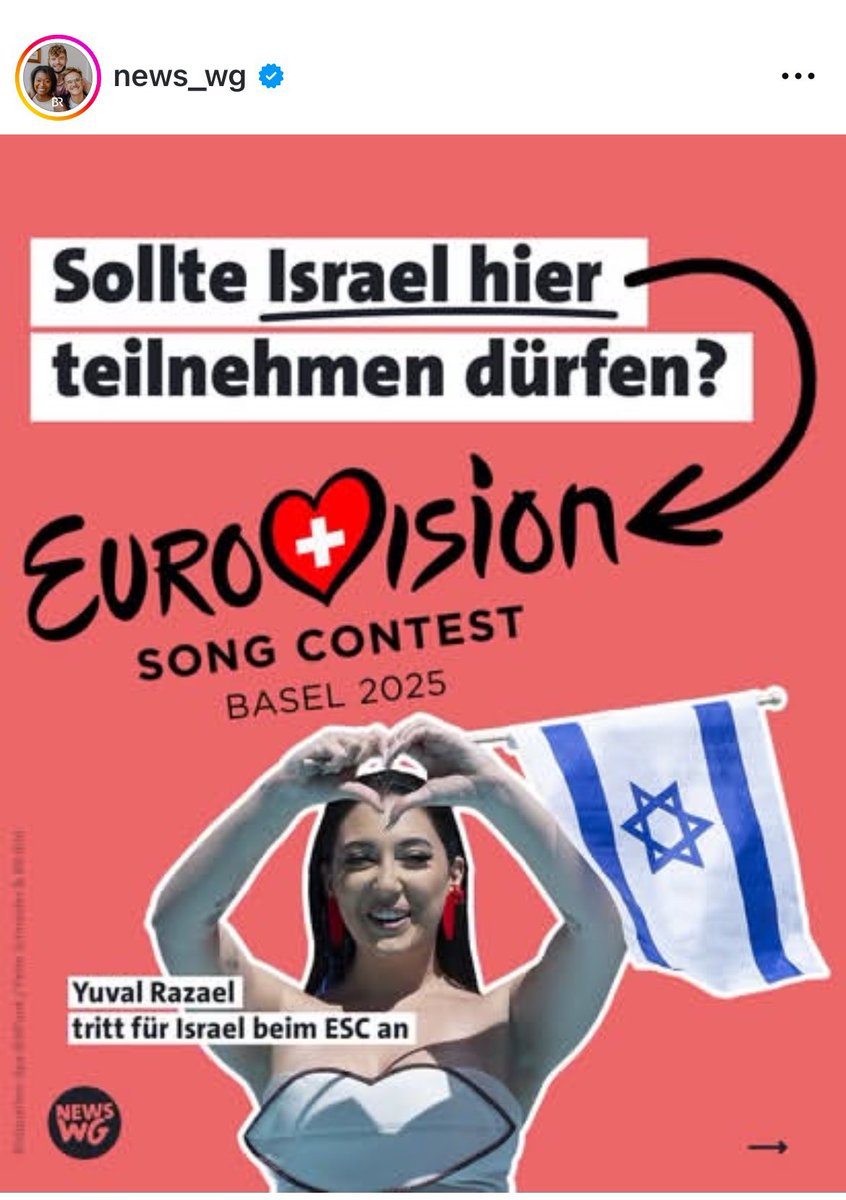 Dieser Beitrag ist eine Schande 
P.S: sie heißt Yuval Raphael