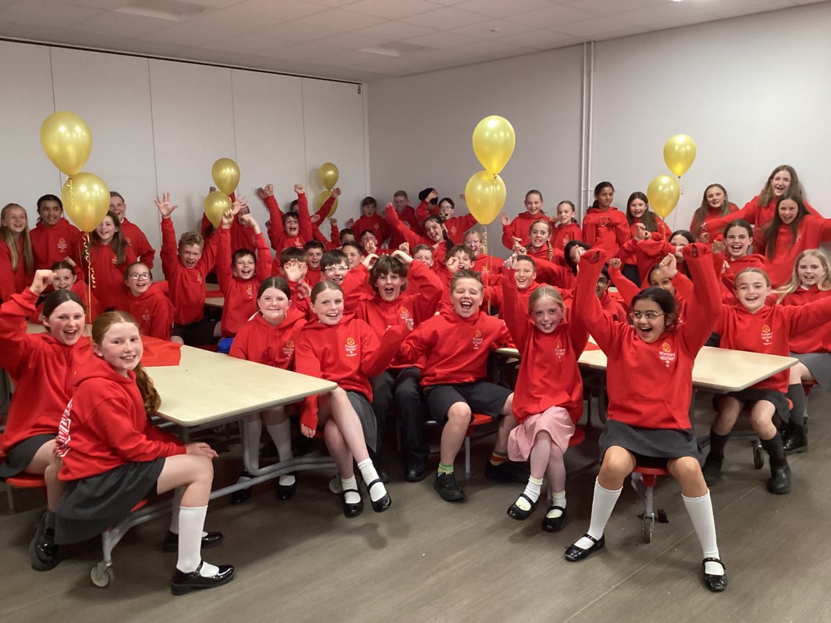 Well done on a fantastic SATs week, Y6! 🥳
