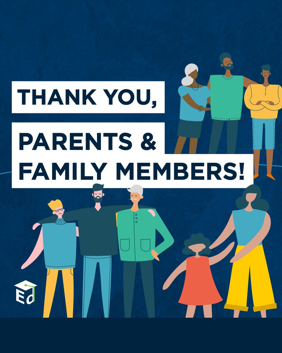 Families are the foundation for success in school and beyond! Thank you to all the parents, siblings, aunts, uncles, grandparents, cousins, and other family for supporting your students at home so they can succeed out in the world.
#InternationalDayofFamilies #ThankYouThursday