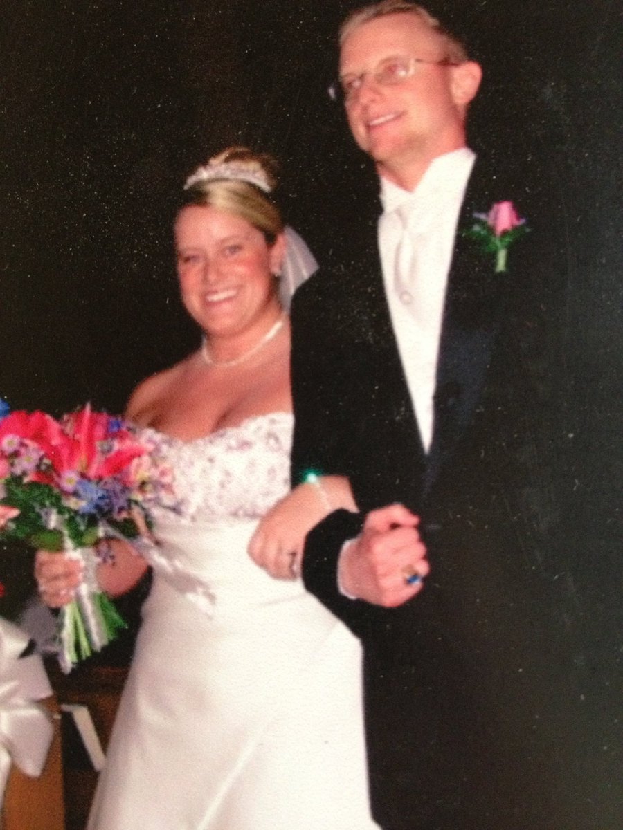 Our marriage can legally drink. Happy 21st Anniversary <a href="/kimmi_horvath/">Kimberly Horvath</a>!