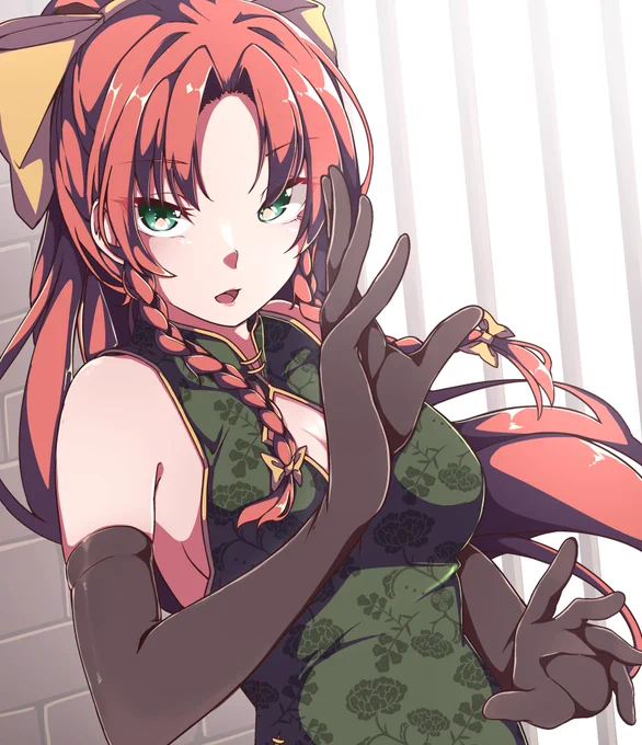 #5月15日は美鈴の日多分自分が描く中で美鈴は衣装チェンジが1番多い 