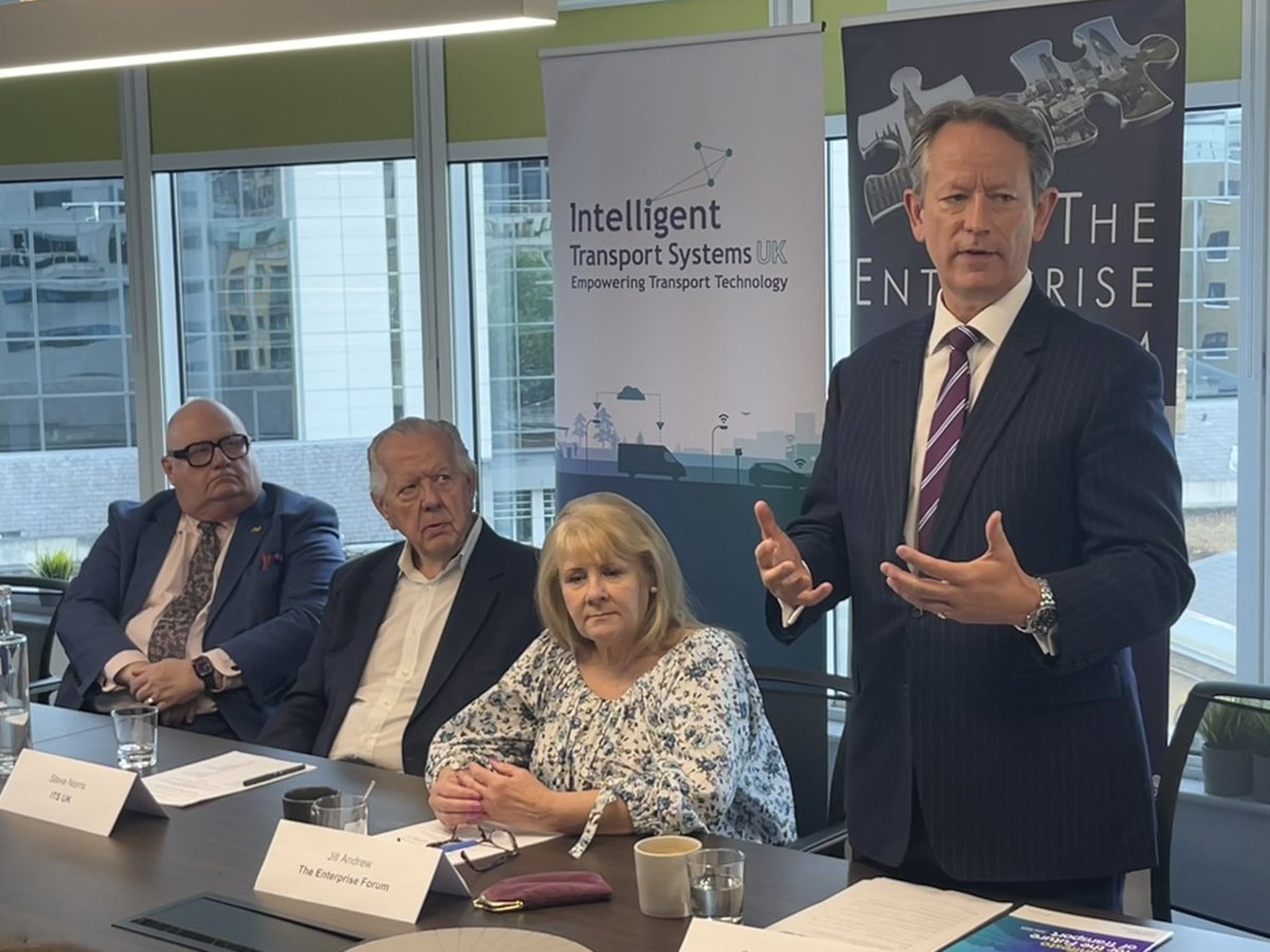 EntForumUK's tweet image. Today we were pleased to welcome @GarethBaconMP, Shadow Secretary of State for Transport to discuss “The UK’s Transport Priorities” with @EntForumUK members. Thank you to @its_uk_org for kindly hosting.