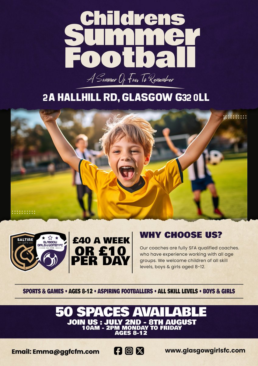 Glasgow Girls & Women FC tweet media