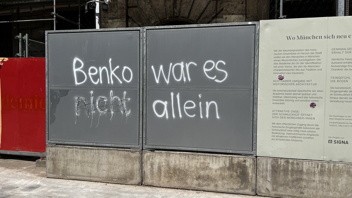 Was soll nun mit René Benkos Geisterbaustellen weiter passieren?
Hier der Link zum Film: youtu.be/c26J7Q6Y8bQ?si…

@br24 #benko #signa #geisterbaustellen