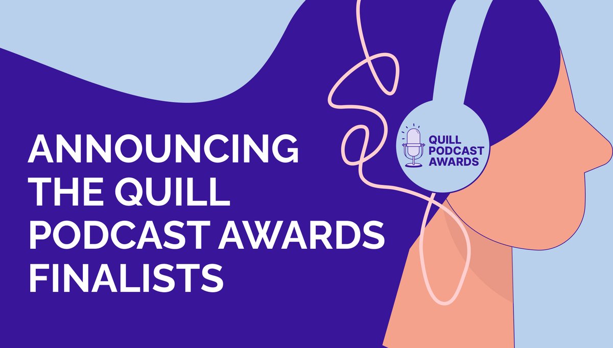 🎉After thousands of public votes, the 2025 Quill Podcast Awards finalists are here: quillpodcasting.com/blog-posts/qui…

Judging is underway—winners will be announced May 27th.

#quillpodcastawards #QPA2025 #podcastawards