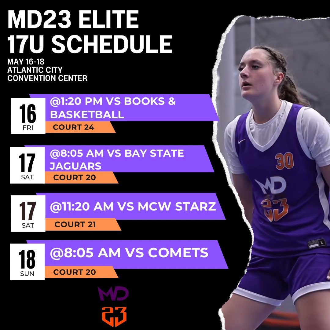 My team and I will be heading to Atlantic City this weekend. Come out and watch us! 
<a href="/olmcwbb/">OLMCWBB</a> <a href="/foe23/">malcolm delaney</a>