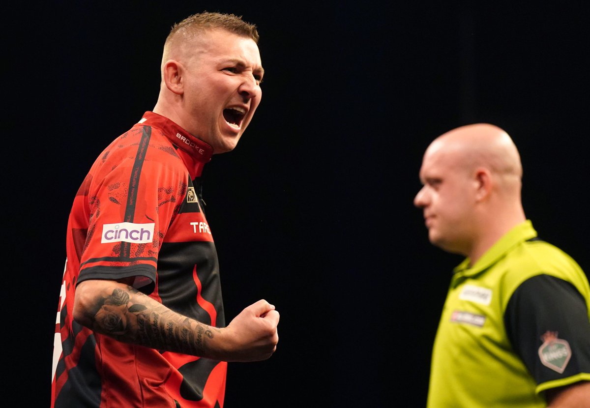 gambling_com's tweet image. 🎯 PREMIER LEAGUE DARTS IS BACK! 🎯

Night 15: Aberdeen 🏴󠁧󠁢󠁳󠁣󠁴󠁿

🟢 Michael van Gerwen 🆚 Nathan Aspinall 🐍
🧊 Gerwyn Price 🆚 Stephen Bunting 🔴
⭐️ Chris Dobey 🆚 Rob Cross ⚡️
 ☢️ Luke Littler 🆚 Luke Humphries 🆒

#PLDarts | #PremierLeagueDarts