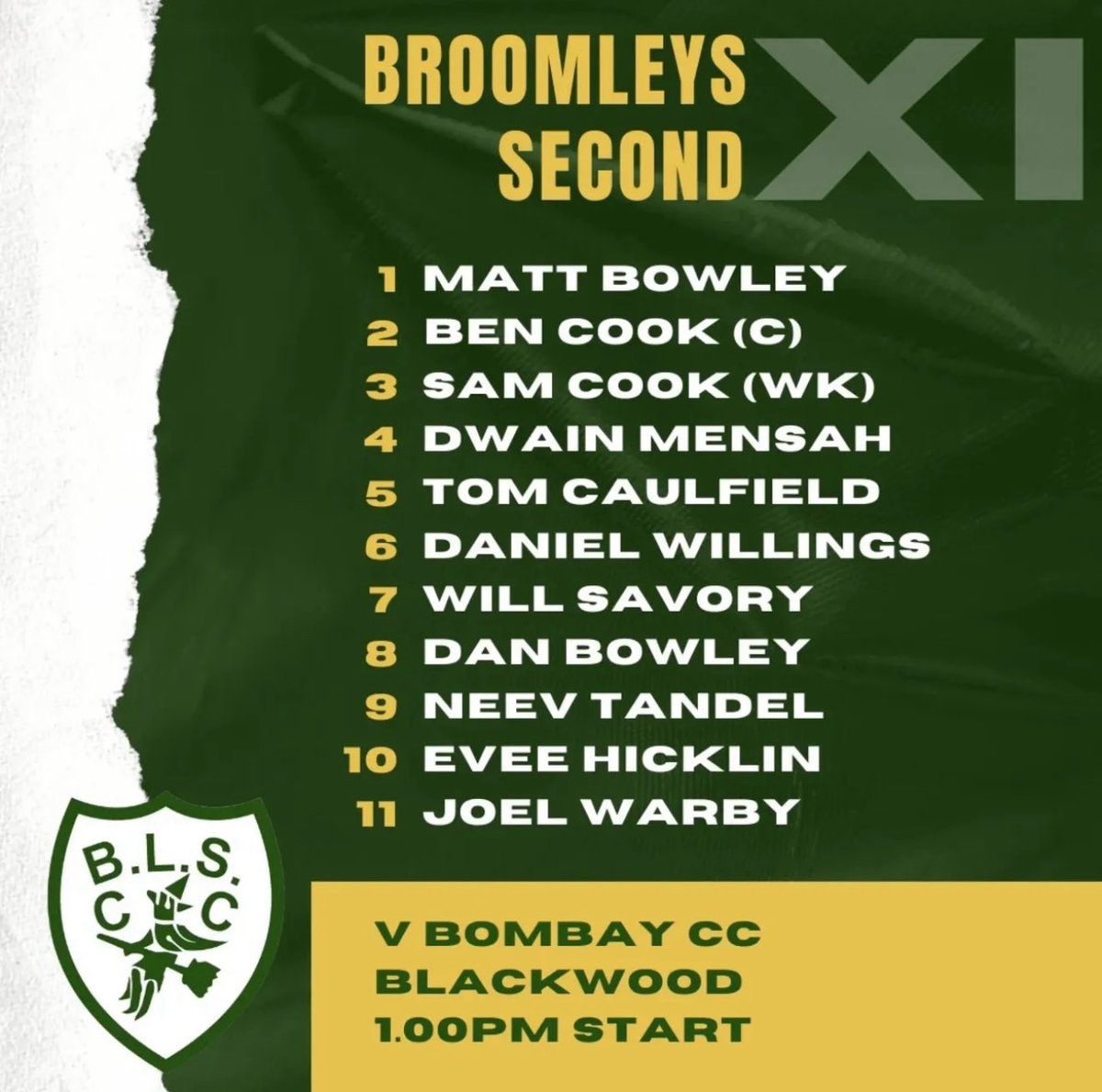 BroomLeys Cricket Club tweet media