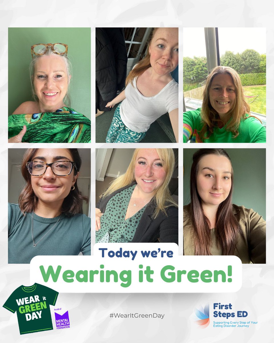 💚 Wear It Green Day at First Steps ED! 💚

We’re proud to support the incredible work of the @mentalhealthfoundation and join the movement to make mental health a global priority. 💚

#WearItGreen #FirstStepsED #MHAW2025 #SupportNotStigma #MentalHealthFoundation
