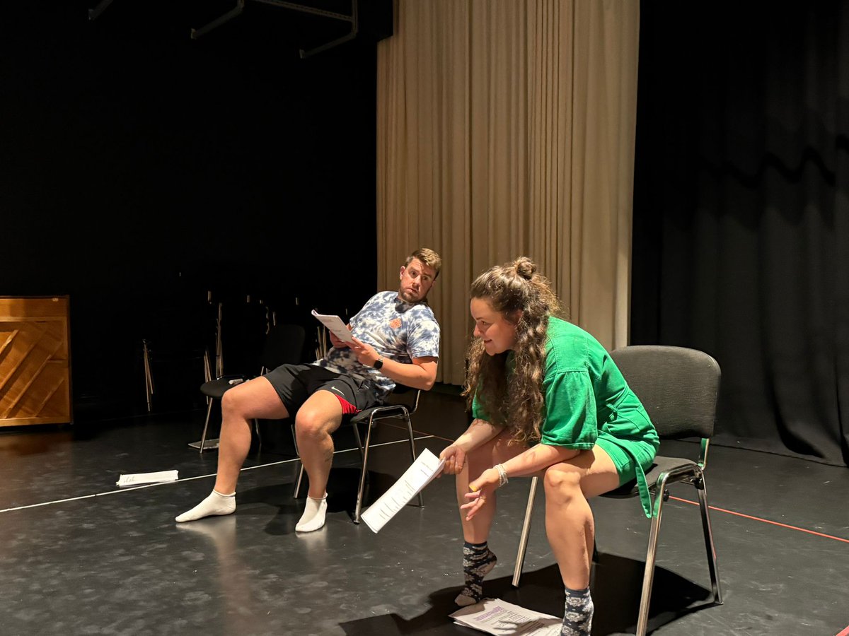 Some rehearsal photos from ATTEMPTS ON HER LIFE 🎭 Come and watch this amazing cast try to figure out just who Annie is… 10th - 14th June at The Hen &amp; Chickens Theatre. 🎟Get your tickets here tinyurl.com/42xp49zm 🔗🎟