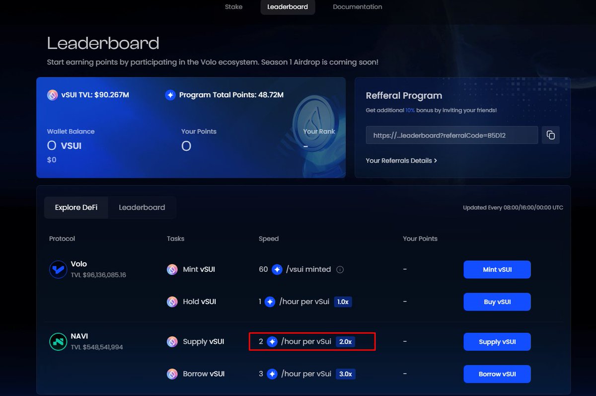 net_fontenele's tweet photo. 5 - Ao fazer o deposito na @navi_protocol por cada 1 #vsui estarรก ganhando 2 pontos por hora, ou seja, em 1 dia irรก ganhar 48 pontos. https://t.co/FSFN5CVsyQ