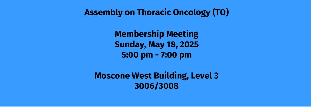 ATS TO Assembly (@atstoa) on Twitter photo The <a href="/atstoa/">ATS TO Assembly</a> members meeting is this Sunday at 5pm. See you all soon!
<a href="/atscommunity/">American Thoracic Society (ATS)</a> <a href="/ATS_Assemblies/">ATS_Assemblies</a> <a href="/atsearlycareer/">ATS Early Career</a> <a href="/iPulmOG/">Interventional Pulmonary Outcomes Group</a> <a href="/AAB_IP/">AABIP</a> The <a href="/atstoa/">ATS TO Assembly</a> members meeting is this Sunday at 5pm. See you all soon!
<a href="/atscommunity/">American Thoracic Society (ATS)</a> <a href="/ATS_Assemblies/">ATS_Assemblies</a> <a href="/atsearlycareer/">ATS Early Career</a> <a href="/iPulmOG/">Interventional Pulmonary Outcomes Group</a> <a href="/AAB_IP/">AABIP</a>