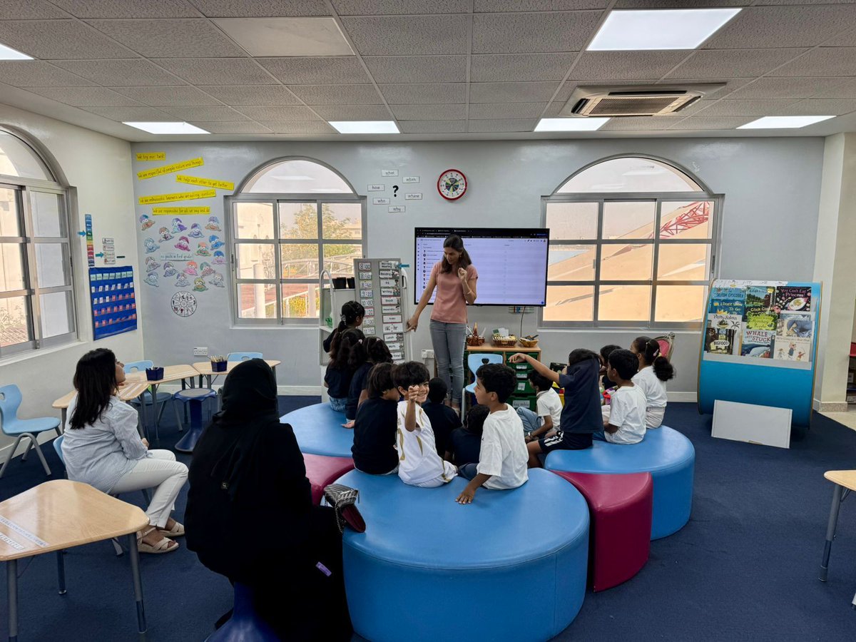 ABISOman's tweet image. This week, we launched our first-ever Open Classroom Sessions at ABIS Sohar. Parents joined lessons in homeroom, Arabic, Music, and French. It’s been a joy to share our learning spaces. We look forward to continuing next week. #ABIS #OpenClassroom #IBPYP #ParentEngagement