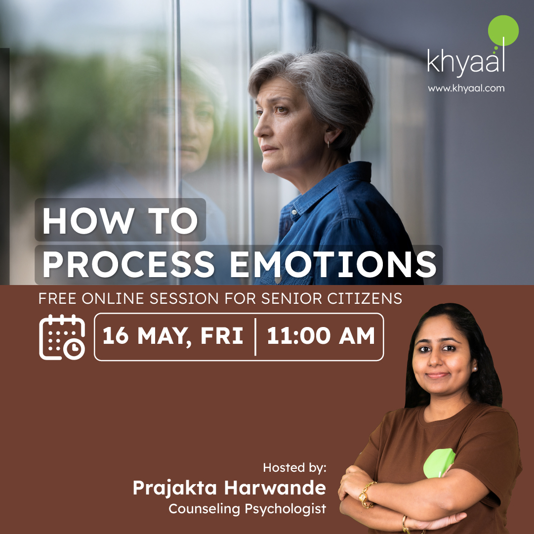 Learn simple ways to process your emotions in a healthy way. Attend this session if you're 50 years or above, or share it with an elderly loved one.
#Emotions #SeniorCitizens
To attend our exclusive sessions:
📱 Download the app: bit.ly/3Kh2aFw
📞 Call us at: