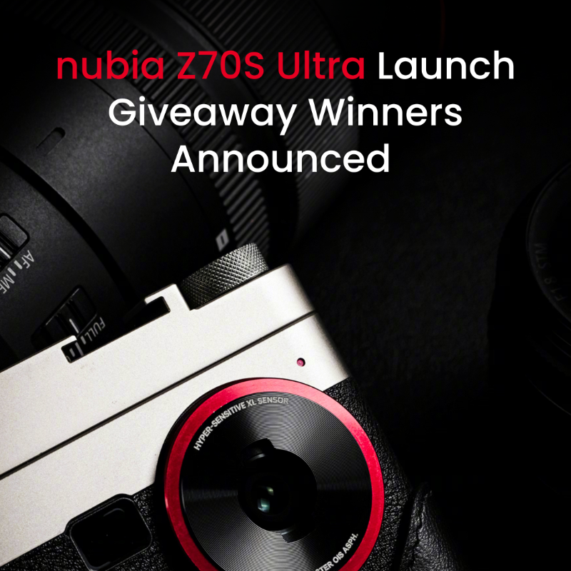 nubiasmartphone's tweet photo. We’re kicking off the #nubiaZ70SUltra giveaway winner announcements today! 🎉
Big congrats to Orestis G. 🎯 — our first prize winner of the latest flagship beast.

All winners will be contacted by our team over the next week. 💥 https://t.co/m8UUalXLgf
