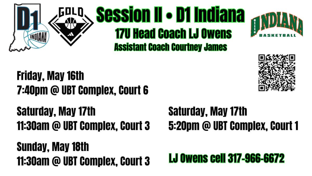 Hayden Shouse (@haydenshouse_) on Twitter photo Coaches,
Adidas Session II in Omaha this weekend. Check out my schedule.
Ready to compete!!
basketball.exposureevents.com/238728/event/t…
<a href="/CultureCoachJ/">Jermale Owens</a> <a href="/d1Indianabb/">D1indiana</a> <a href="/IndianaEliteIE/">Indiana Elite Basketball</a> <a href="/Meadebball/">Meade County Basketball</a> <a href="/CoachClarkNCSA/">John Clark</a> <a href="/SportsConnectKY/">Sports Connect Media</a> <a href="/CoachCardellMcF/">Cardell McFarland</a> Coaches,
Adidas Session II in Omaha this weekend. Check out my schedule.
Ready to compete!!
basketball.exposureevents.com/238728/event/t…
<a href="/CultureCoachJ/">Jermale Owens</a> <a href="/d1Indianabb/">D1indiana</a> <a href="/IndianaEliteIE/">Indiana Elite Basketball</a> <a href="/Meadebball/">Meade County Basketball</a> <a href="/CoachClarkNCSA/">John Clark</a> <a href="/SportsConnectKY/">Sports Connect Media</a> <a href="/CoachCardellMcF/">Cardell McFarland</a>