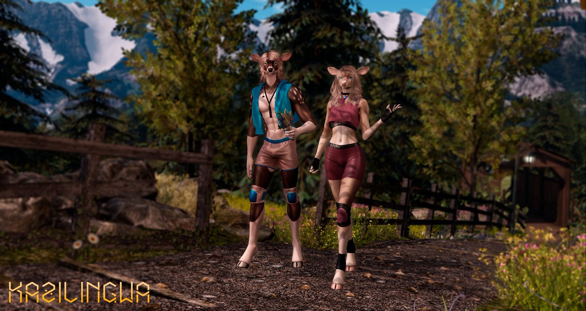 My version of Deero pic with <a href="/Alessa_Mn/">Alessa Morgenstern</a> 🦌

my favorite deer mod EVER ❤️💕❤️

#SLFurry #SecondLife #SL #Furry