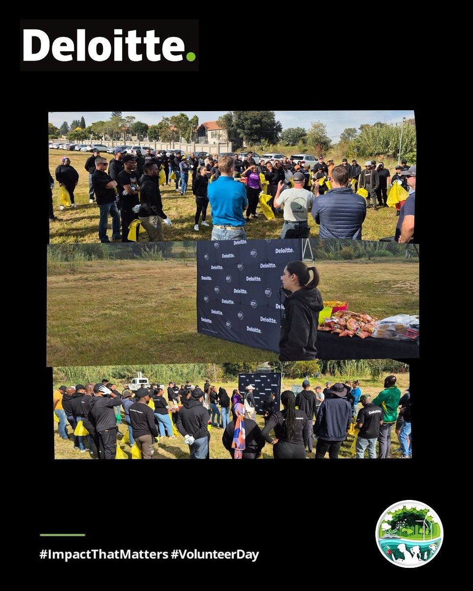 DeloitteSA's tweet image. Deloittians cleaning up the Jukskei River and collecting garbage. 🧤👏🟢 #DeloitteAfricaVolunteerDay #ImpactThatMatters