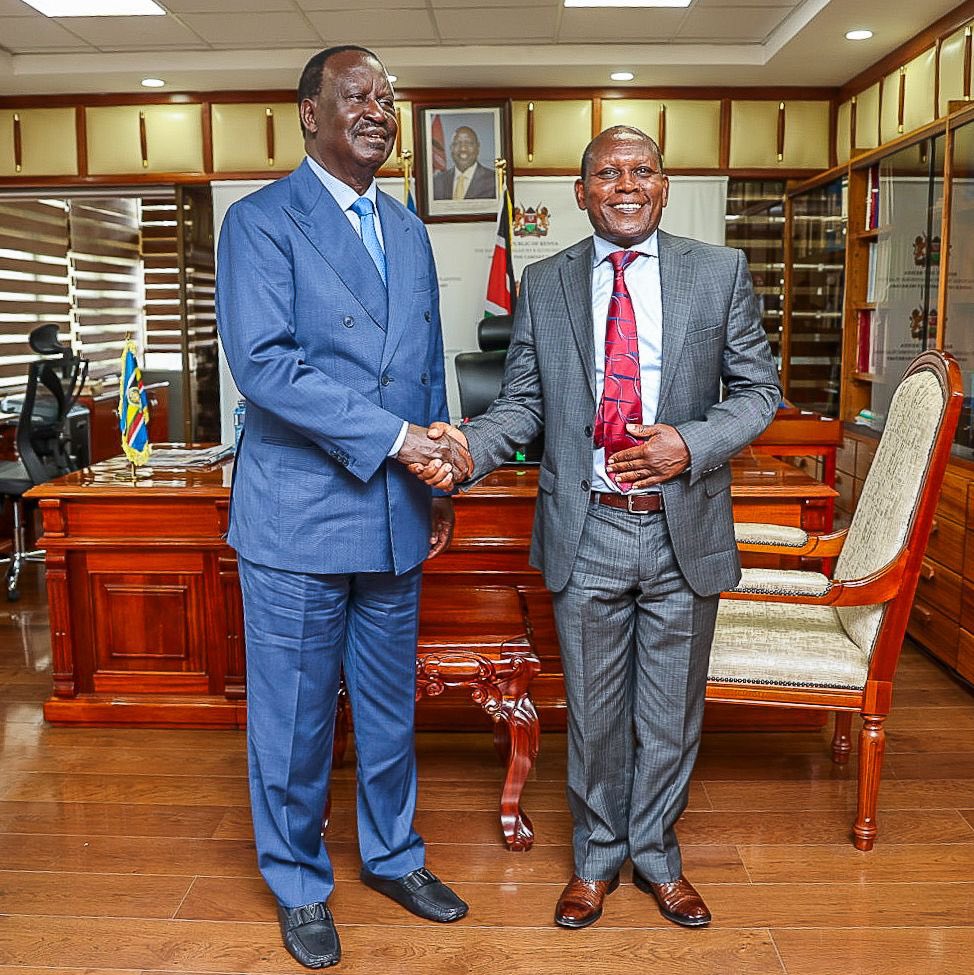 national_mining's tweet image. Our Chairman Hon. Joseph Lagat met RT Hon. Raila Odinga, CS Hon. John Mbadi & PS Dr. Chris Kiptoo.
Such dialogue reinforces our commitment to partnerships that unlock mining investment & drive sustainable economic growth.
#NAMICO #MiningForDevelopment #LeadershipInAction