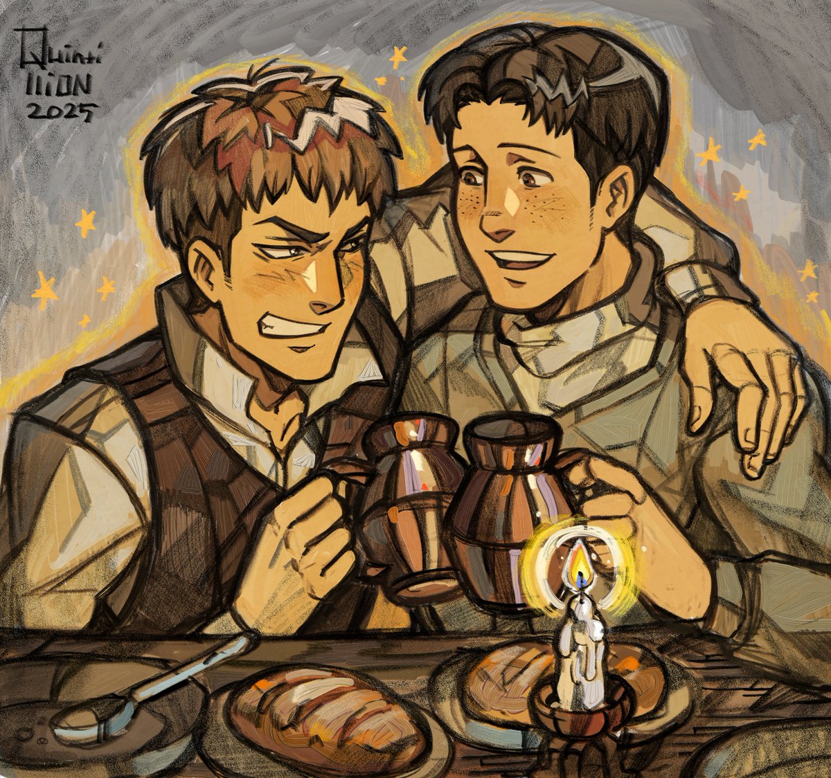 quintilli0n's tweet image. #snk #aot 
jean ✨marco