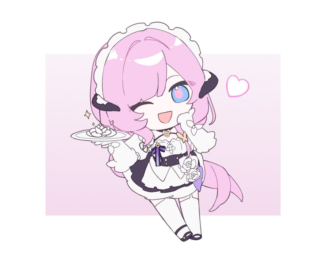 MANFU_w's tweet image. maid wink
#Elysia #爱莉希雅