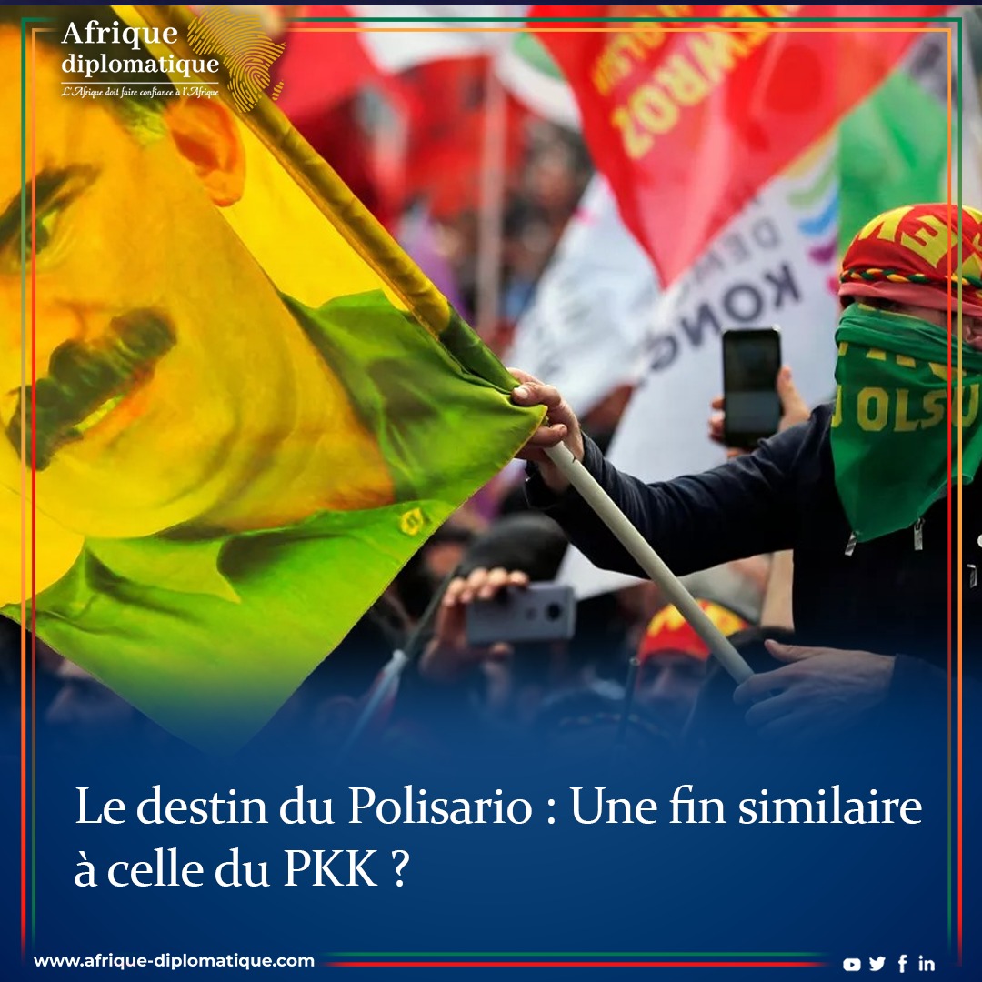 AFRIQUEDIPLOMAT's tweet image. Un débat de plus en plus fréquent porte sur la possibilité que le Polisario connaisse un sort similaire à celui du PKK (Parti des travailleurs du Kurdistan) en Turquie.
👉 : afrique-diplomatique.com/le-destin-du-p…
#Polisario #PKK #SaharaOccidental #Terrorisme #AfriqueDiplomatique