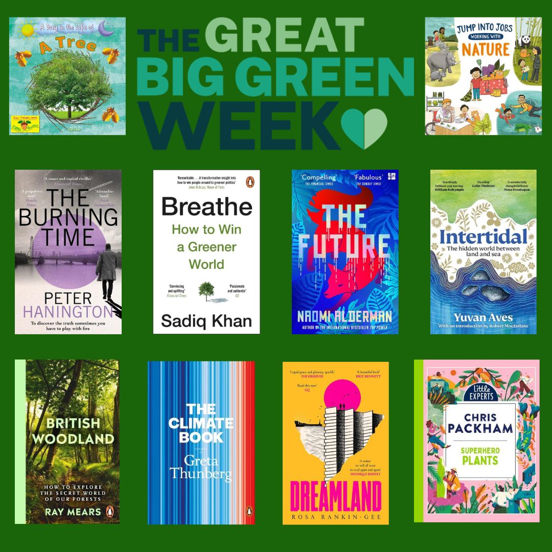 We've been celebrating #GreatBigGreenWeek, a week where friends and families learn about climate change and nature.

We have many fiction and non fiction books about climate, energy and the environment.

Click on the link below to see what's available.

cambridgeshire.spydus.co.uk/cgi-bin/spydus…
