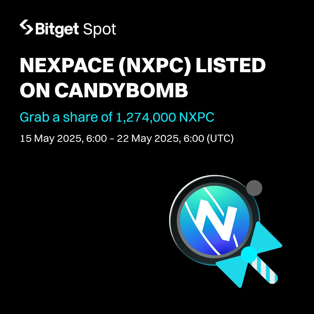 Bitget South Asia (@bitgetindia) on Twitter photo 1,274,000 $NXPC are up for grabs on CandyBomb!
🍬 Join now: bitget.site/events/candy-b…
Follow to share 86,000 NXPC!
🔹Follow <a href="/bitgetglobal/">Bitget</a> <a href="/BitgetIndia/">Bitget South Asia</a> <a href="/MaplestoryU/">MapleStory Universe</a>
🔹RT with #NXPClistBitget
🔹Enter here: docs.google.com/forms/d/e/1FAI… 1,274,000 $NXPC are up for grabs on CandyBomb!
🍬 Join now: bitget.site/events/candy-b…
Follow to share 86,000 NXPC!
🔹Follow <a href="/bitgetglobal/">Bitget</a> <a href="/BitgetIndia/">Bitget South Asia</a> <a href="/MaplestoryU/">MapleStory Universe</a>
🔹RT with #NXPClistBitget
🔹Enter here: docs.google.com/forms/d/e/1FAI…