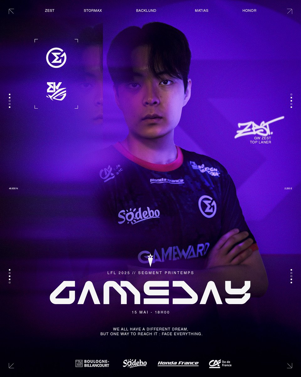 𝐎𝐍 𝐉𝐎𝐔𝐄 𝐍𝐎𝐓𝐑𝐄 𝐏𝐋𝐀𝐂𝐄 𝐄𝐍 𝐏𝐋𝐀𝐘𝐎𝐅𝐅𝐒 🔥

S’il y a bien un match à regarder, c’est celui de ce soir : on affronte <a href="/ASUS_BK_ROG/">BK ROG Esports</a> pour un BO3 où il n’y a qu’une possibilité : gagner

⚡️ <a href="/LFLOfficiel/">LFLxDIV2</a> Spring Split 2025
⏰ 18:00
📺 twitch.tv/otplol_

#GWWIN