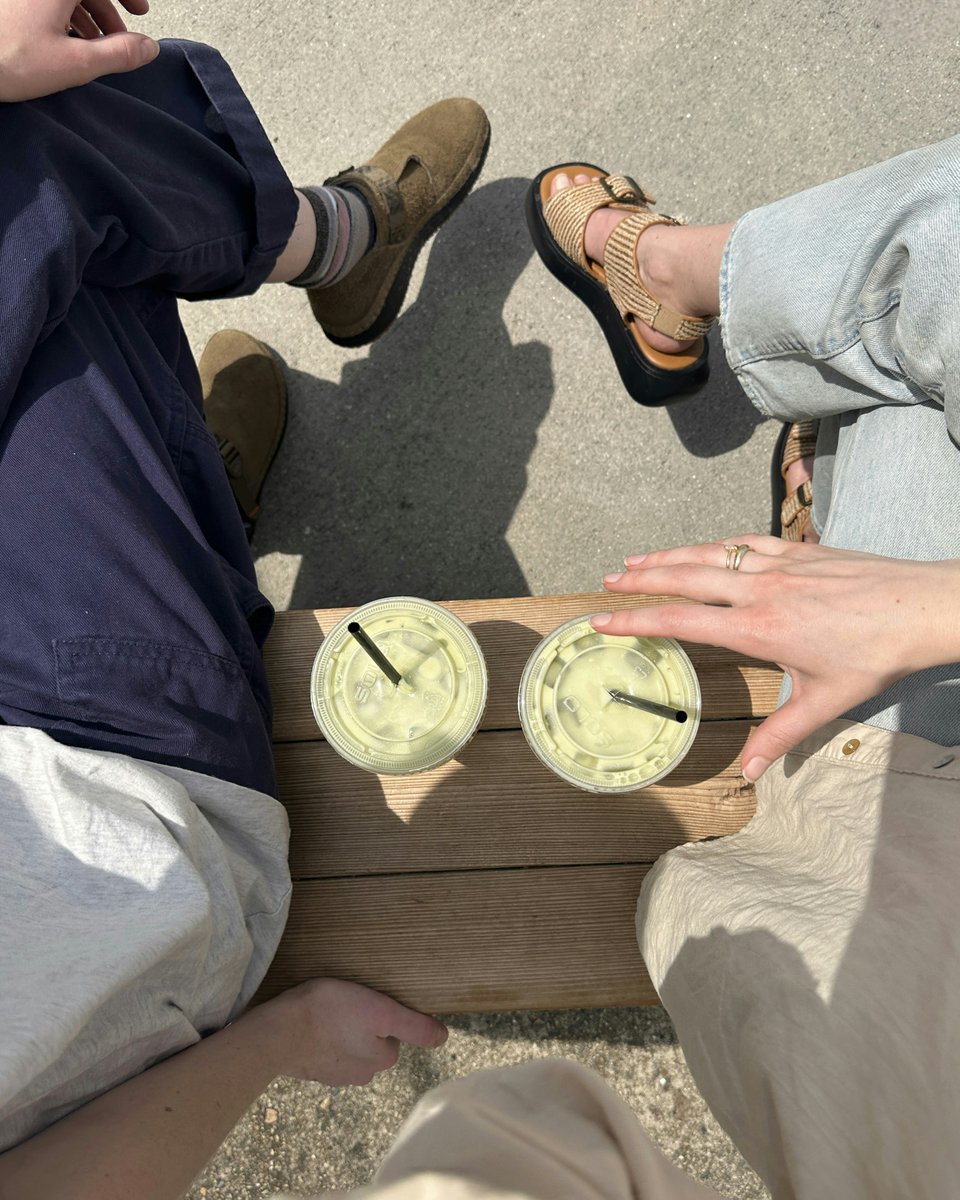 Matcha date? Say less 🙂‍↔️💚🧊
