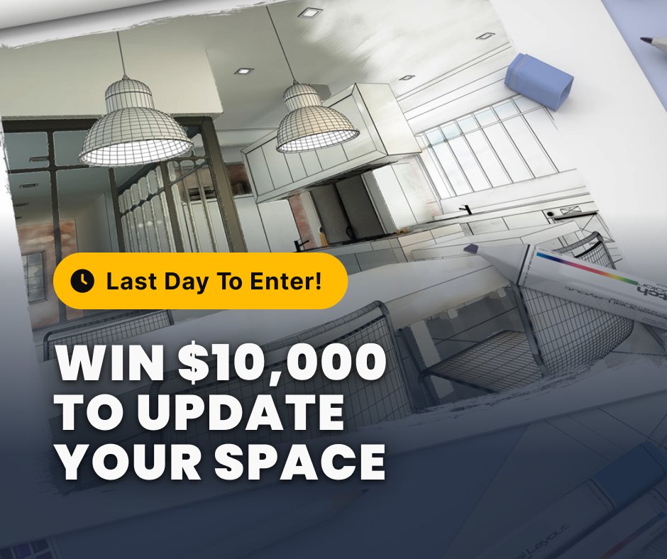 👉 Hours Left To Win $10,000 Free Cash 👈
We’re giving away money to update your space - but you could use it on whatever you choose! 🥳 What would you do with the money? Dream big and get your entries in here: bit.ly/43udJWK