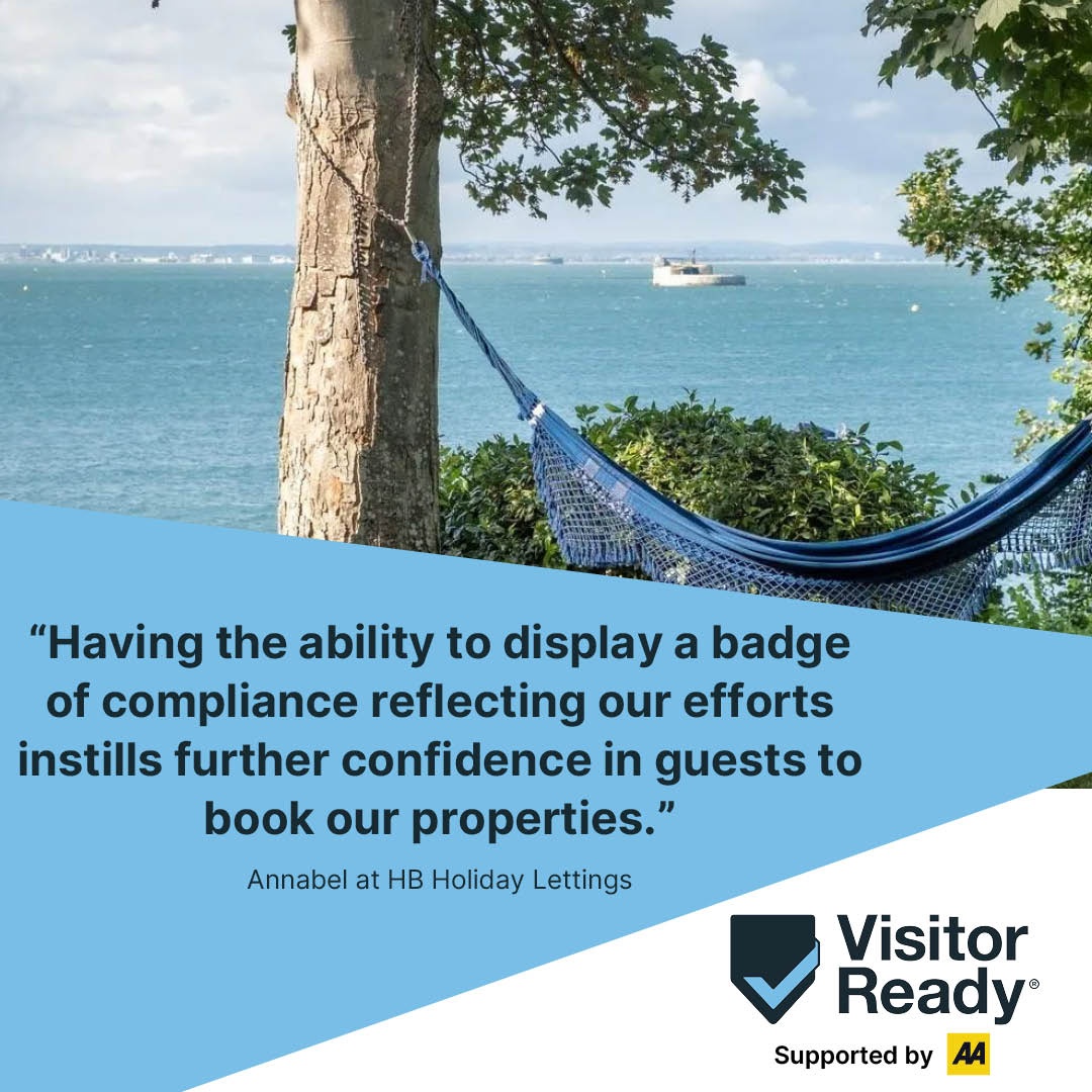 AA Hospitality (@aahospitality) on Twitter photo Great to hear from <a href="/IsleofWightHB/">HB Holiday Lettings</a> about the benefits of #VisitorReady, including the confidence that accreditation gives to guests. โ
โ
Find out how you can showcase your commitment to #guestsafety.โ
Sign-up for FREE today ๐ l8r.it/t5tR Great to hear from <a href="/IsleofWightHB/">HB Holiday Lettings</a> about the benefits of #VisitorReady, including the confidence that accreditation gives to guests. โ
โ
Find out how you can showcase your commitment to #guestsafety.โ
Sign-up for FREE today ๐ l8r.it/t5tR