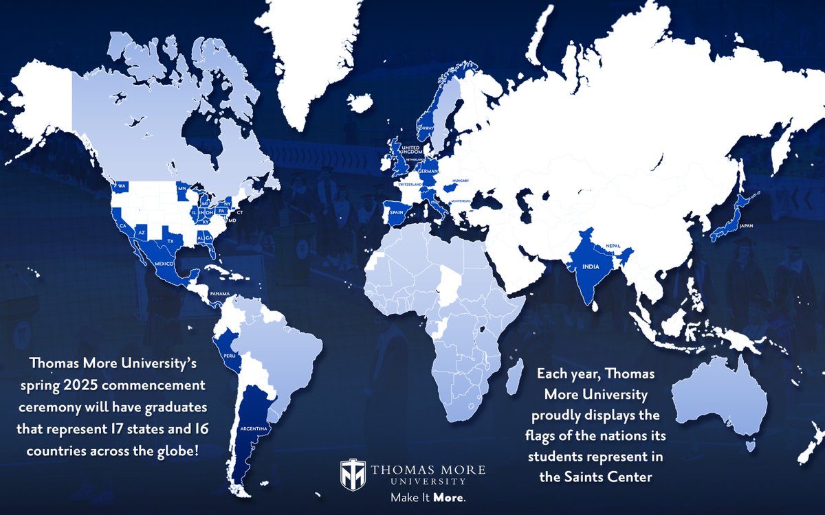 Saints around the world! 🗺️

#MakeItMore #AchieveMore #BeMore