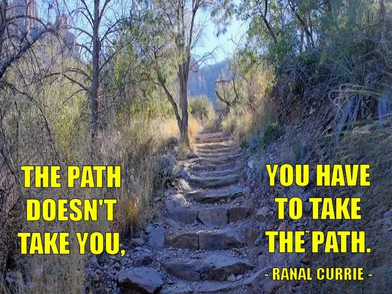 Ranal55's tweet image. The path doesn't take you, you have to take the path.
#quote #quotesmith55 #action #path #ThursdayThoughts