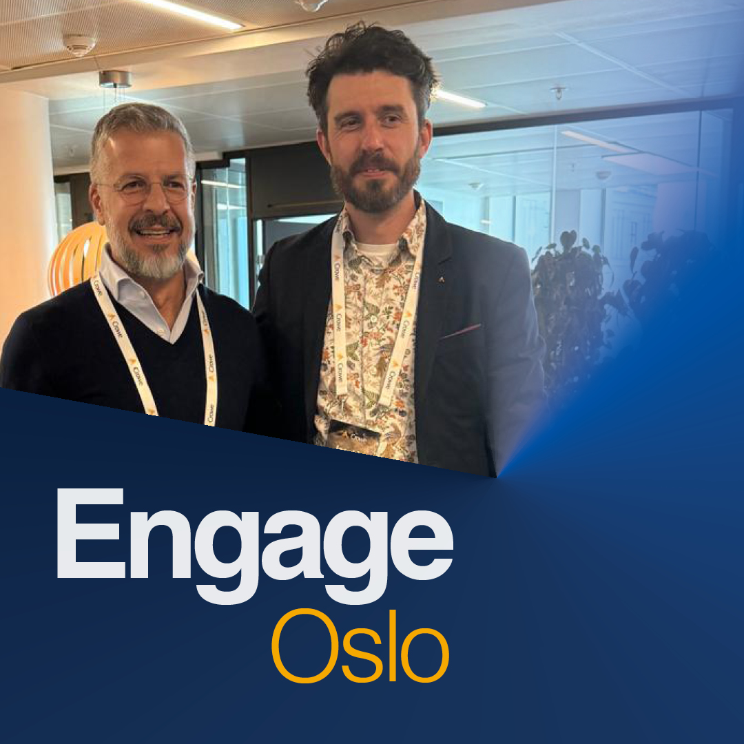 Thank you, Crowe Norway, for serving as the host location for this year's event. We appreciate the warm hospitality. Opening your offices gave attendees a chance to see another firm's offices, meet their team and continue discussions from the past two days at #EngageOslo.