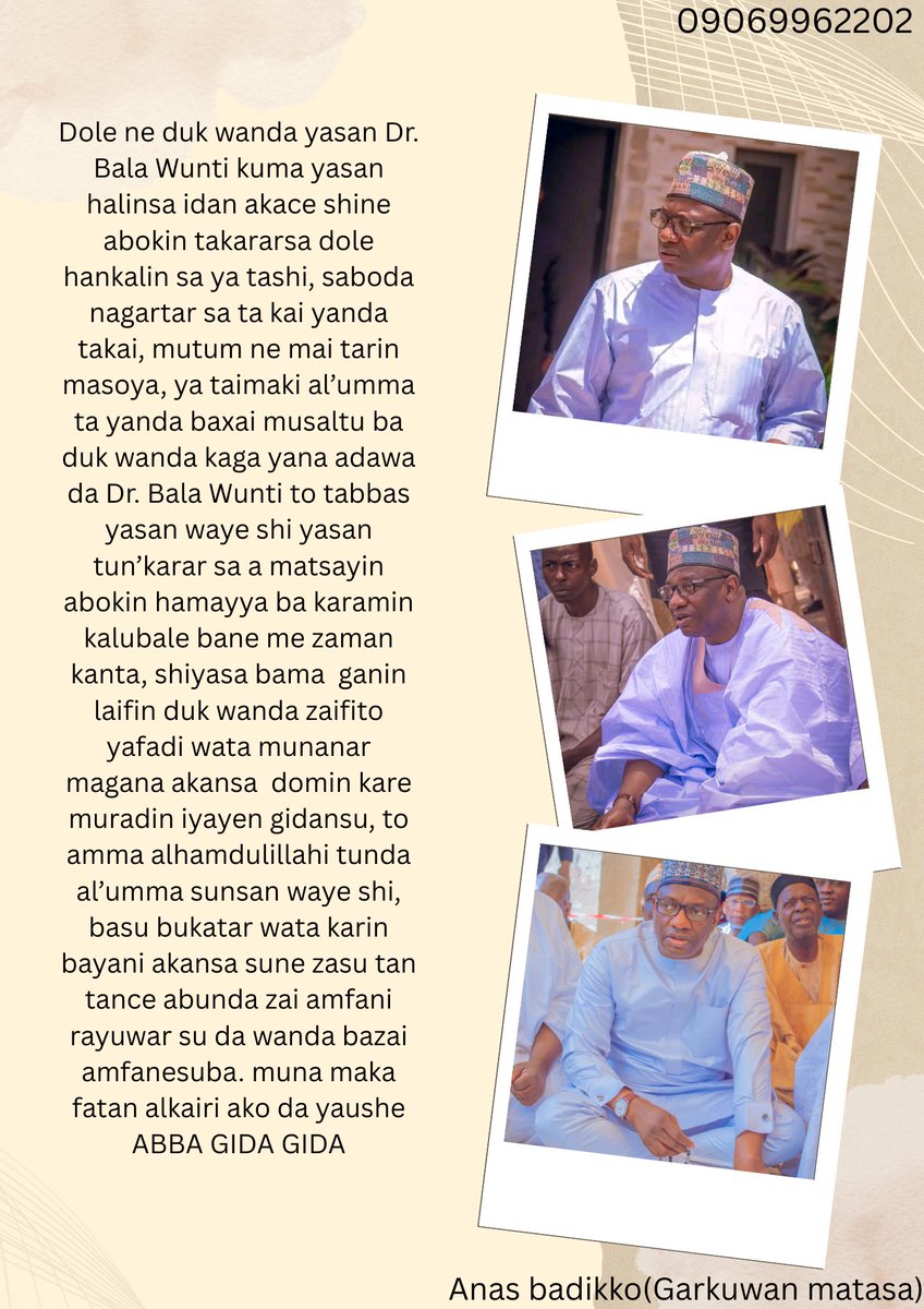 Dodon azzalumai gatan marasa gata a jahar Bauchi